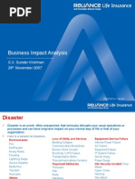 Business Impact Analysis