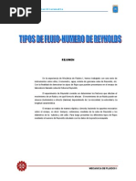 Informe Nº02 de Fluidos I-Numero de Reynolds-Henricito-Listo