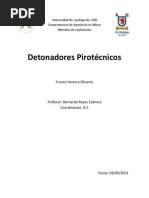 Detonadores Pirotecnicos