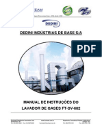 Manual Lavador de Gases SD-225