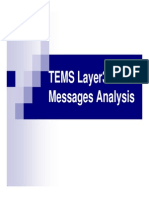 TEMS Layer3 Messages Analysis