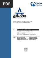 Amadeus User Guide