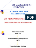 Acceso Vascular en Pediatria