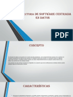 Arquitectura de Software Centrada en Datos