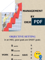 Management BY Objectives