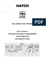 HCP-8000-PL-Z-3301 P2 S01 Contractor SMP Template Rev 0