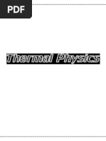 Thermal Physics