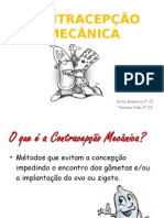 Métodos Contraceptivos Mecânicos