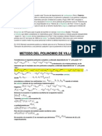 Metodo Del Polinomio de Villarreal