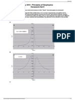 Gphy 3413 - Principles of Geophysics Homework Set 9