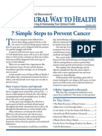 7 Simple Steps To Prevent Cancer Newsmax