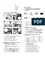 Vocabulary Grammar Unit1 Correçao