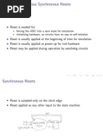 Sync Async Reset