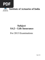 SA2 Life Insurance