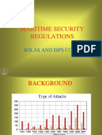 Maritime Security Policy ISPS SOLAS