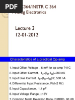 EEE C364/INSTR C 364 Analog Electronics