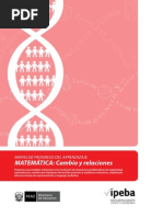 Cambio y Relaciones en Matematica Ccesa