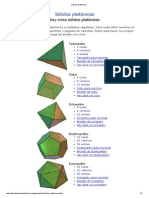 Sólidos Platónicos