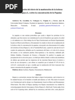 Articulo Científico Sobre Extracción de Papaina de La Lechosa