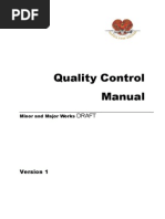 Quality Control Manual Papua New Guinea