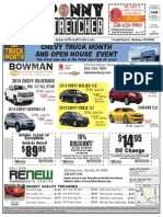 Chevy Truck Month and Open House Event: 15% Discount!