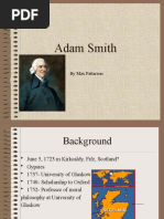 Adam Smith: by Max Patterson