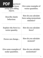 Igcse Physics Forces Movement