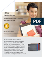 My Passport Ultra: Ultra-Compact With Automatic and Cloud Backup Premium Storage