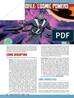 Mutants & Masterminds 3e - Power Profile - Cosmic Powers PDF