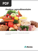 Analyse Agroalimentaire