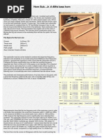 A 40Hz Bass Horn