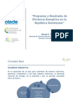 Eficiencia Energetica en Republica Dominicana