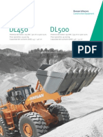 Cargadoras Sobre Neumáticos DOOSAN DL450 / DL500