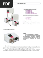 24 Les Pressostats