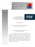 Jaques Maritain - Filosofía de La Naturaleza PDF