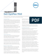 Dell OptiPlex 7010 Spec Sheet