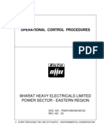 Operational Control Procedures Bhel