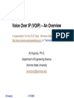 VOIP Overview and Signaling For MSU