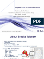 Calix Understanding Deployment Costs FTTH