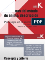 Presentacion Trastornos Del Estado de Animo - Descripcion