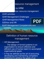 Human Resource Management - Unit 1