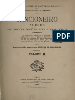 Camilo Castelo Branco - Cancioneiro Alegre de Poetas Portugueses e Brasileiros II