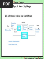 Topic 5: Servo Chip Design