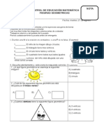 C - Figuras Geometricas 1°basico