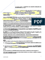 Contrato de Garantia Mobiliaria de Credito de Dinero - Scotiabank.