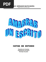 Amarrar Un Escrito