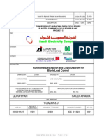 Saudi Arabia Qurayyah: Functional Description and Logic Diagram For Block Load Control