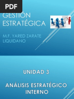 Gestión Estratégica, Unidad III