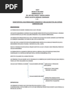 Embriologia Hematopoyesis, Malformaciones Congenitas y Circulacion Fetal Del Sistema Cardiovascular