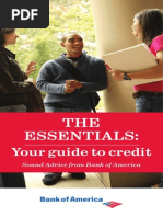 The Essentials. Our Guide To Credit